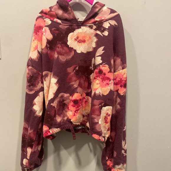 Old Navy Kids Flower Hoodie
